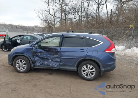 2012 Honda Cr-V Ex-L z USA, uszkodzony, nr VIN 5J6RM4H70CL014949